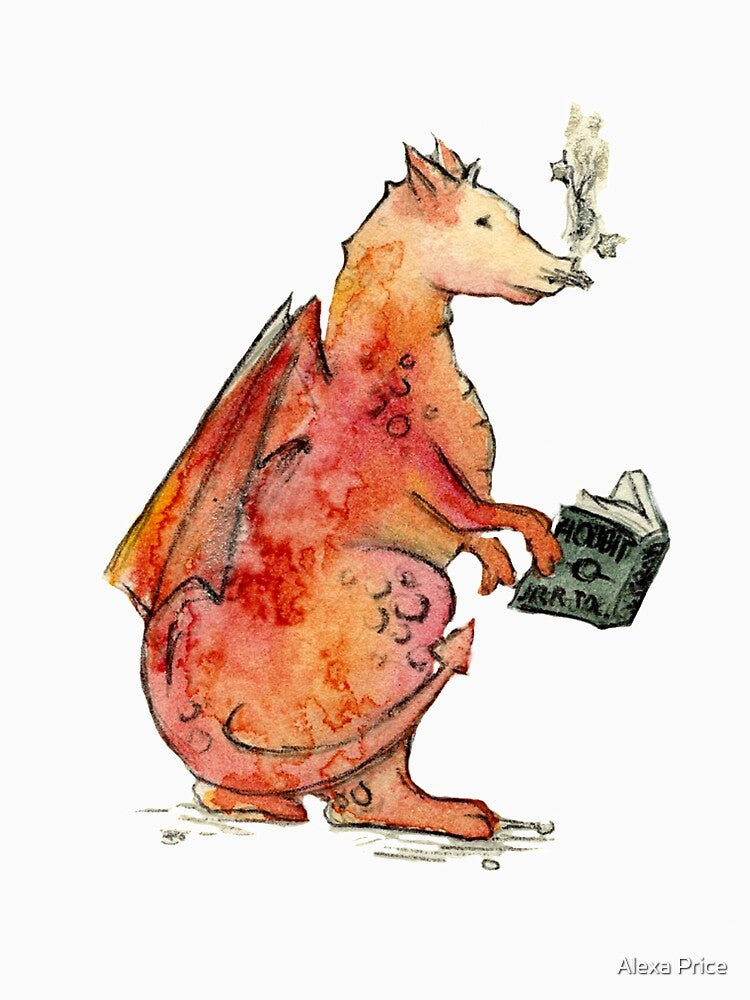 Book Dragon by Alexa Price T-Shirts, Hoodie, Sweatshirt | BlankRebels.com (Image 3)
