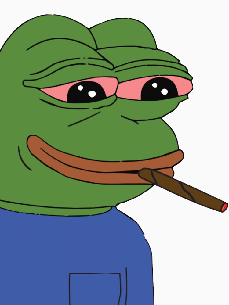 Smoking Pepe by Aiden93 T-Shirts, Hoodie, Sweatshirt | BlankRebels.com (Image 3)