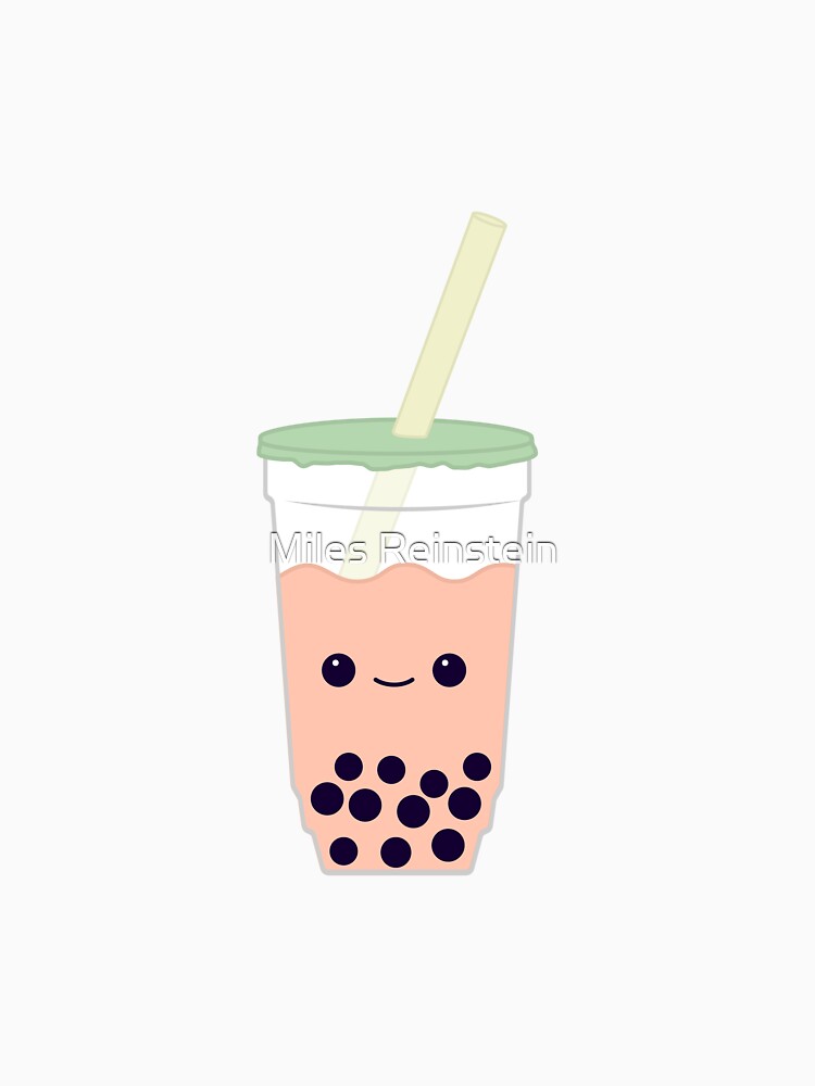 Peach Boba Tea by Miles Reinstein T-Shirts, Hoodie, Sweatshirt | BlankRebels.com (Image 3)