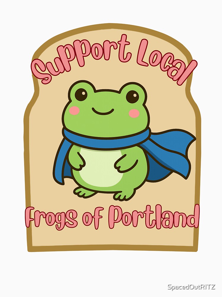 Support Local Frogs of Portland Freedom of speech and against Fascism by SpacedOutRITZ T-Shirts, Hoodie, Sweatshirt (Image 3)