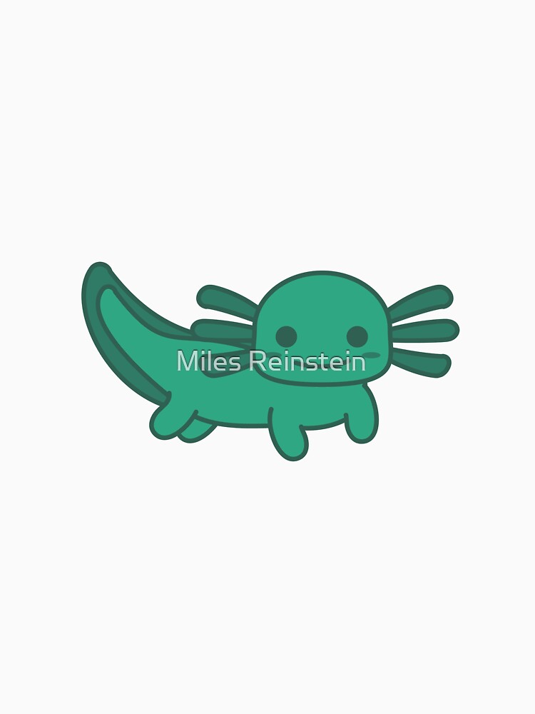 Green Axolotl by Miles Reinstein T-Shirts, Hoodie, Sweatshirt | BlankRebels.com (Image 3)