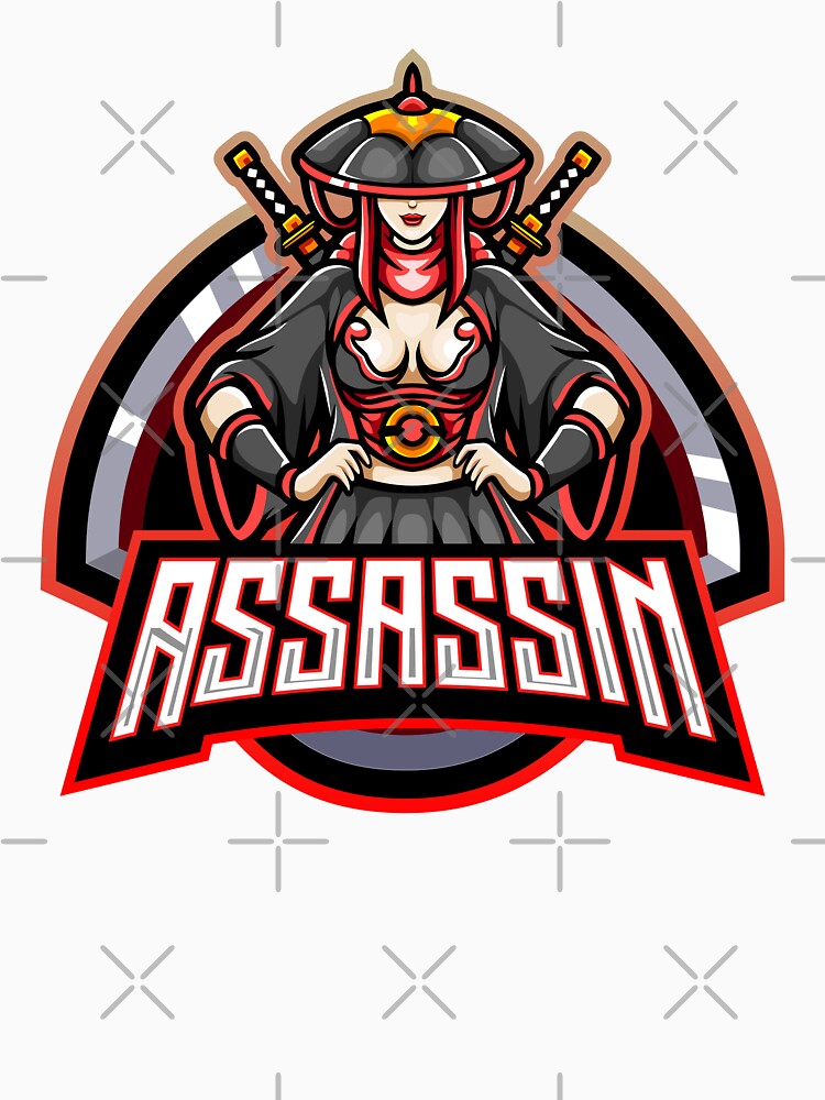 Assassin Gamer Girl by Emil1993 T-Shirts, Hoodie, Sweatshirt | BlankRebels.com (Image 3)
