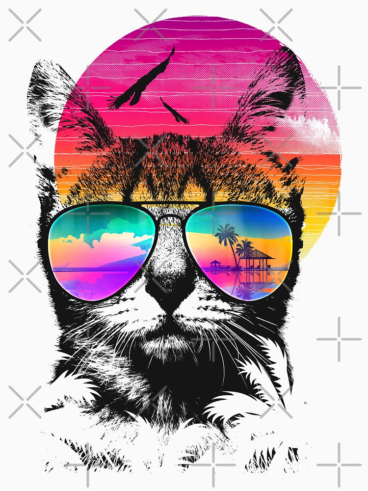 Summer Cat by clingcling T-Shirts, Hoodie, Sweatshirt | BlankRebels.com (Image 3)