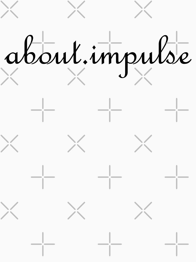 about.impulse Alternative Logo by about.impulse T-Shirts, Hoodie, Sweatshirt | BlankRebels.com (Image 3)