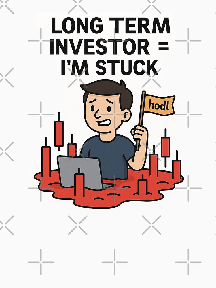 Long Term Investor "I"m Stuck" by DivinelyAligned8 T-Shirts, Hoodie, Sweatshirt | BlankRebels.com (Image 3)