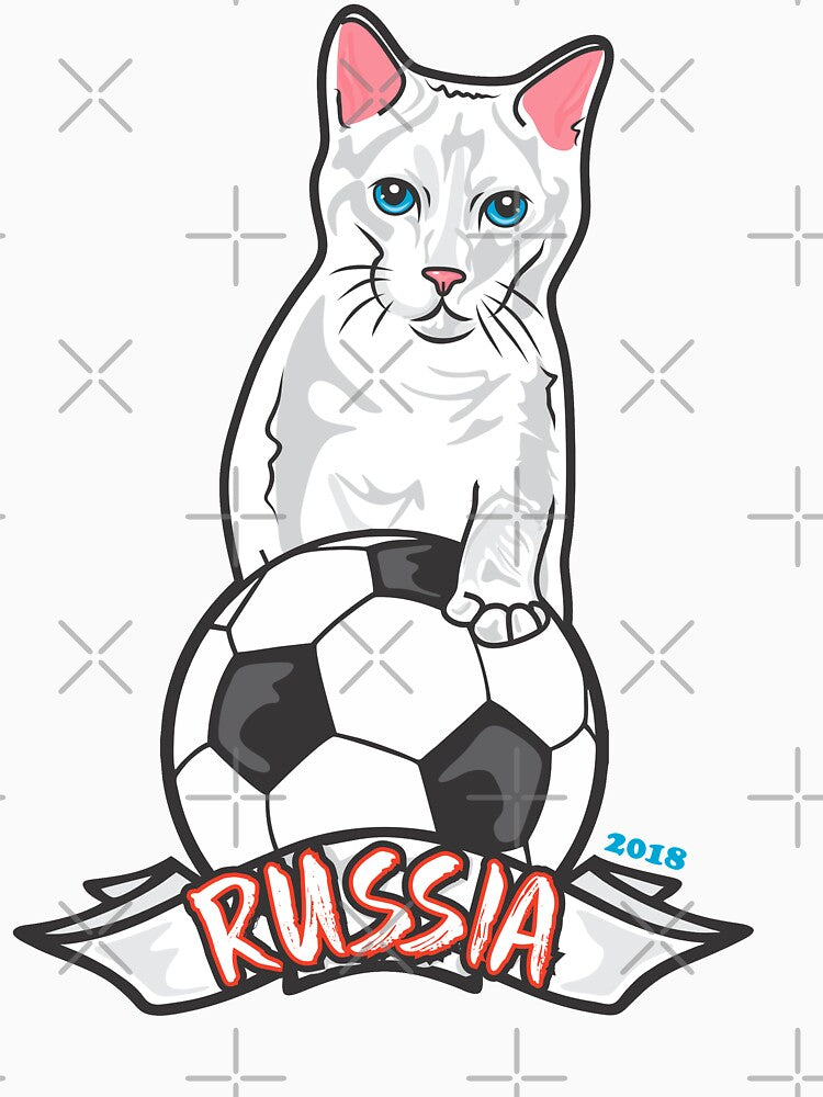 Russia World Cup Achilles Cat 2018 by FFDoodles