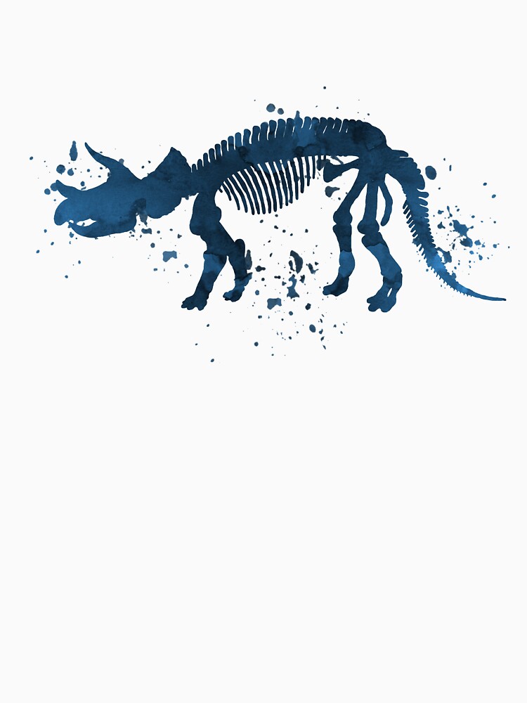 Triceratops skeleton by TheJollyMarten T-Shirts, Hoodie, Sweatshirt | BlankRebels.com (Image 3)