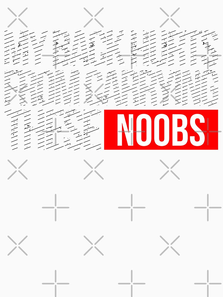My back hurts from carrying these noobs esports gaming humor by Creatrick