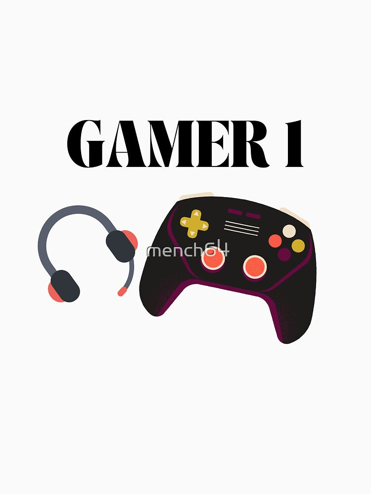 Gamer 1 by mench64 T-Shirts, Hoodie, Sweatshirt | BlankRebels.com (Image 3)