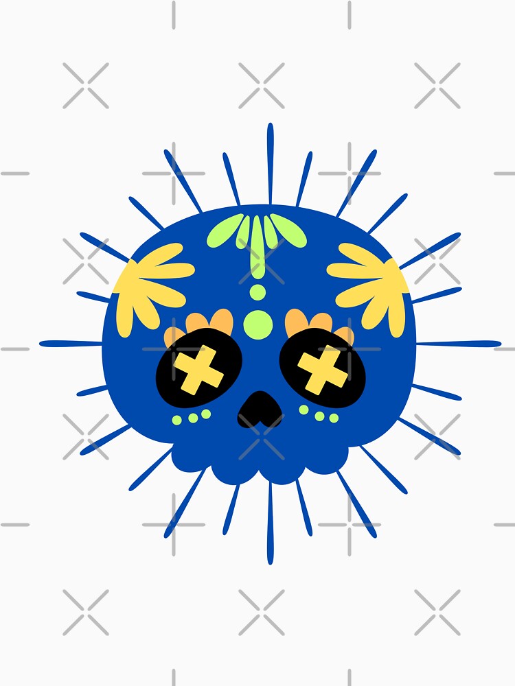 COLORFUL MEXICAN STYLE SKULL by infinitearte T-Shirts, Hoodie, Sweatshirt | BlankRebels.com (Image 3)