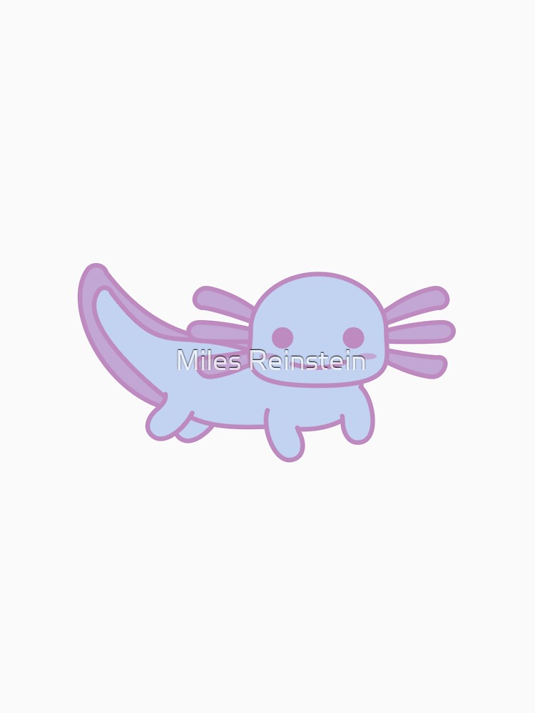 Blueberry Axolotl by Miles Reinstein T-Shirts, Hoodie, Sweatshirt | BlankRebels.com (Image 3)