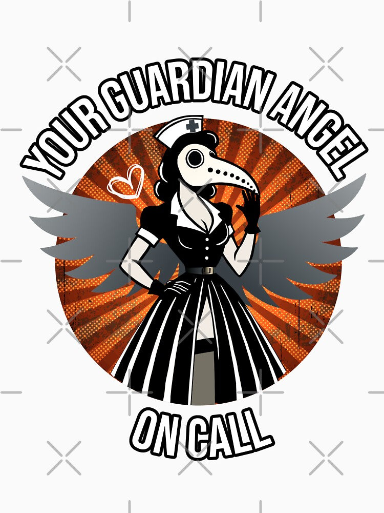 Guardian Angel Plague Nurse by kaszczyszko T-Shirts, Hoodie, Sweatshirt | BlankRebels.com (Image 3)
