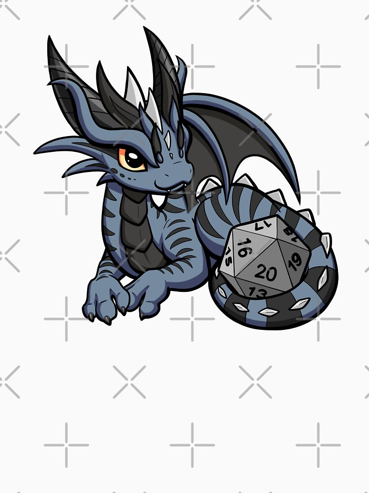 Feisty Dice Dragon by Dragons and Beasties T-Shirts, Hoodie, Sweatshirt | BlankRebels.com (Image 3)