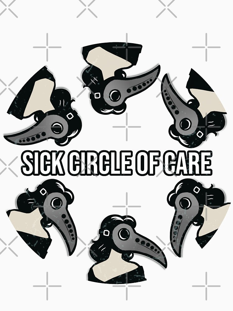 Sick Circle Plague Nurse by kaszczyszko T-Shirts, Hoodie, Sweatshirt | BlankRebels.com (Image 3)
