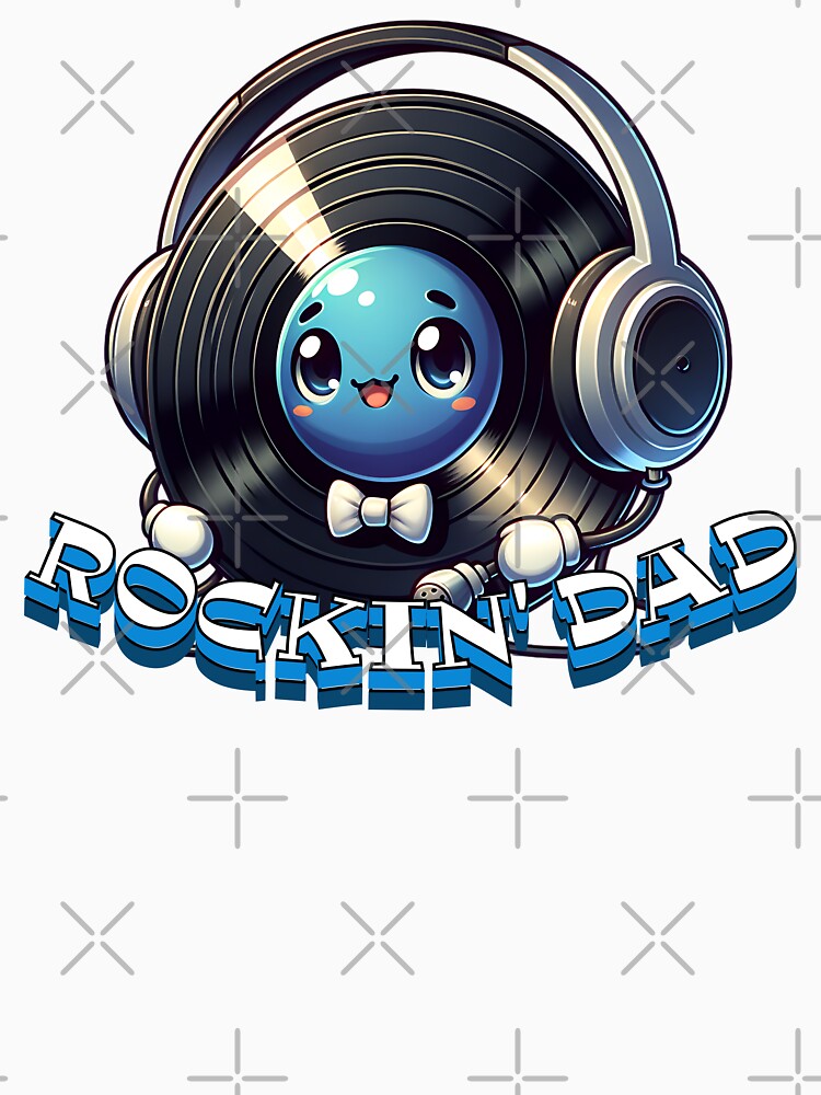 Rockin' Dad Father's Day by BrewAndPurr T-Shirts, Hoodie, Sweatshirt | BlankRebels.com (Image 3)