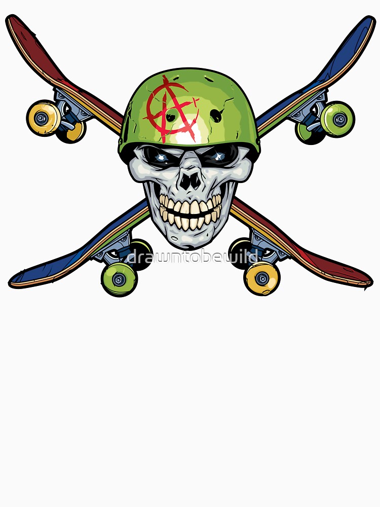 Jolly Rotten - Skateboard by drawntobewild T-Shirts, Hoodie, Sweatshirt | BlankRebels.com (Image 3)