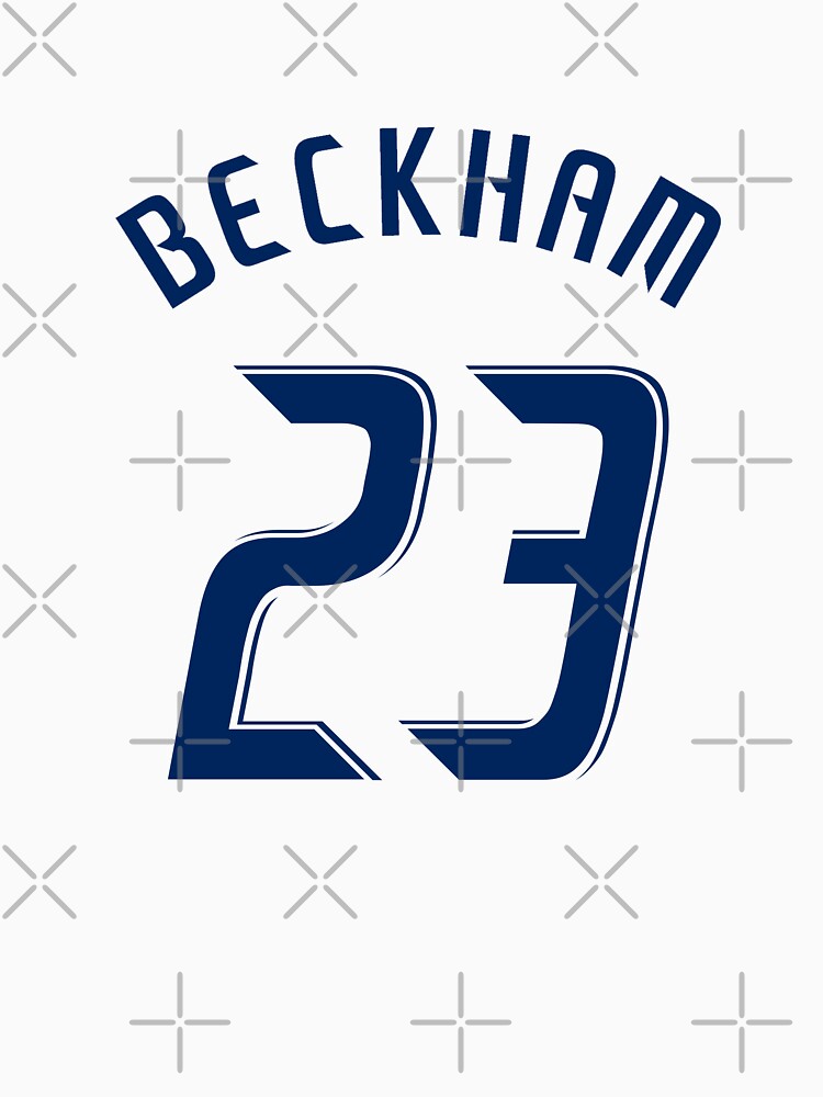 David Beckham - Los Angeles Galaxy Home Kit by On Target Sports T-Shirts, Hoodie, Sweatshirt | BlankRebels.com (Image 3)