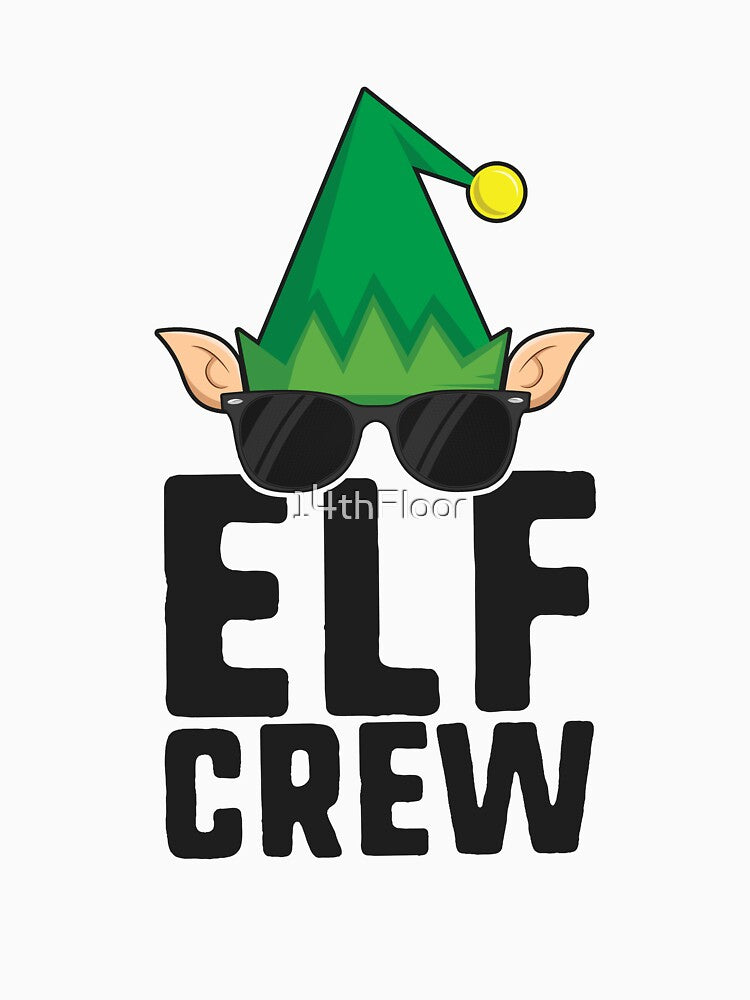 Papa Elf Christmas T-Shirt Matching Family Festive Gift by 14thFloor Hoodie, Sweatshirt | BlankRebels.com (Image 3)