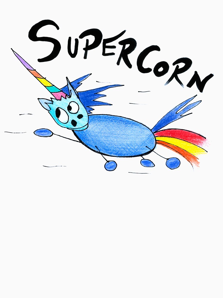 Superhero Unicorn Supercorn Unicornio Art Quotes Gift by HighArtDesigns