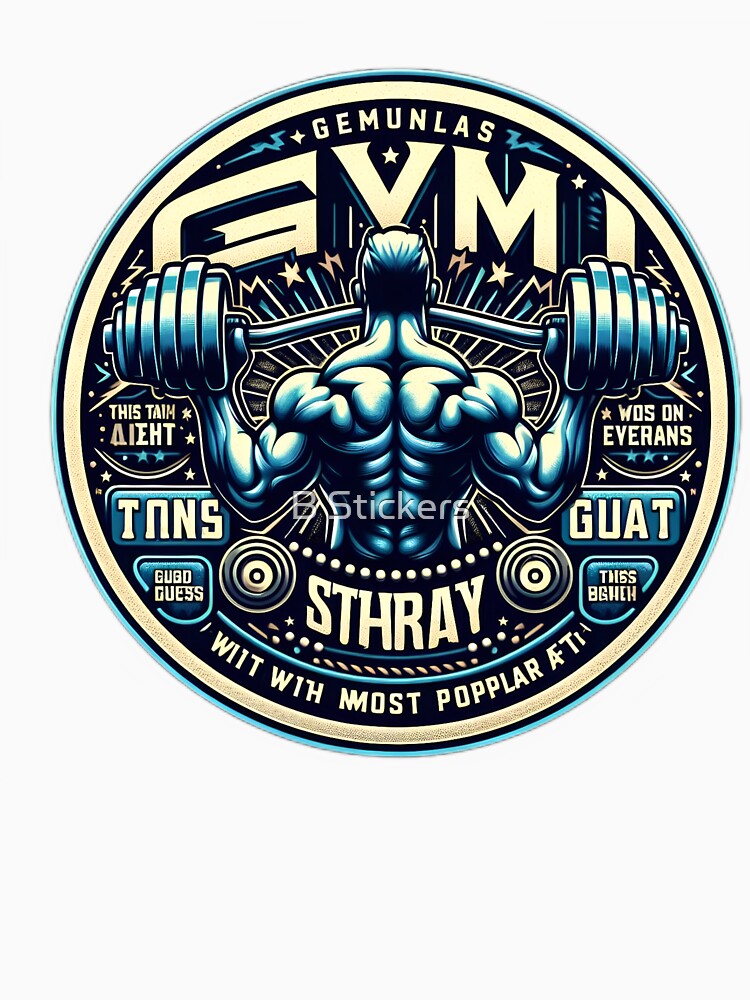 Power Lifter's Pride: Gym Warrior by B Stickers T-Shirts, Hoodie, Sweatshirt | BlankRebels.com (Image 3)