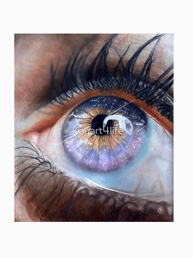 Galaxy Eye by Kaylahardyart T-Shirts, Hoodie, Sweatshirt | BlankRebels.com (Image 3)