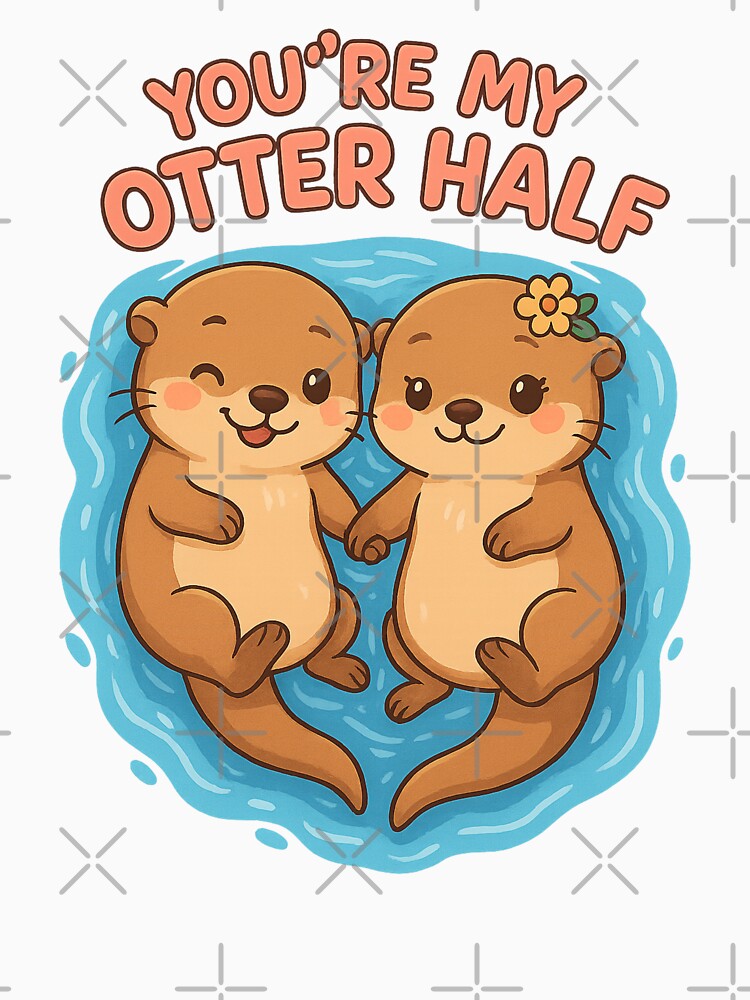 You’re My Otter Half by Moons Studio T-Shirts, Hoodie, Sweatshirt | BlankRebels.com (Image 3)