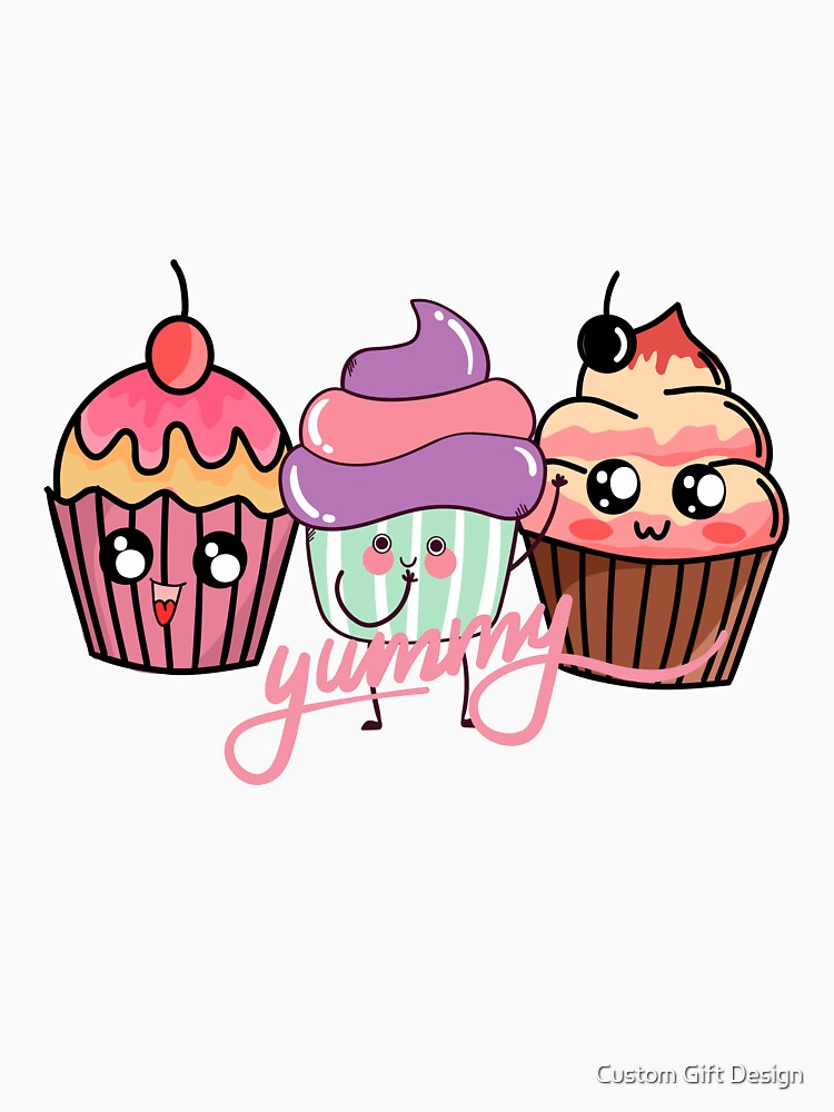 KAWAII CUPCAKES by Custom Gift Design T-Shirts, Hoodie, Sweatshirt | BlankRebels.com (Image 3)