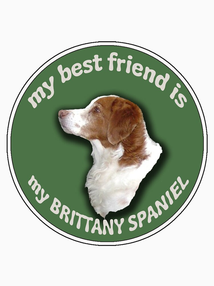 My Best Friend Is My Brittany Spaniel by IowaArtist T-Shirts, Hoodie, Sweatshirt | BlankRebels.com (Image 3)