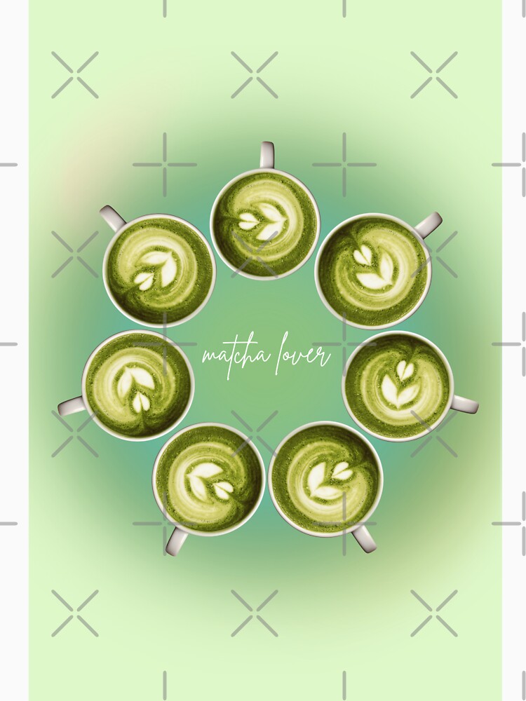 Hot Matcha Bliss – Cozy Green Tea Poster by jpb331 T-Shirts, Hoodie, Sweatshirt | BlankRebels.com (Image 3)