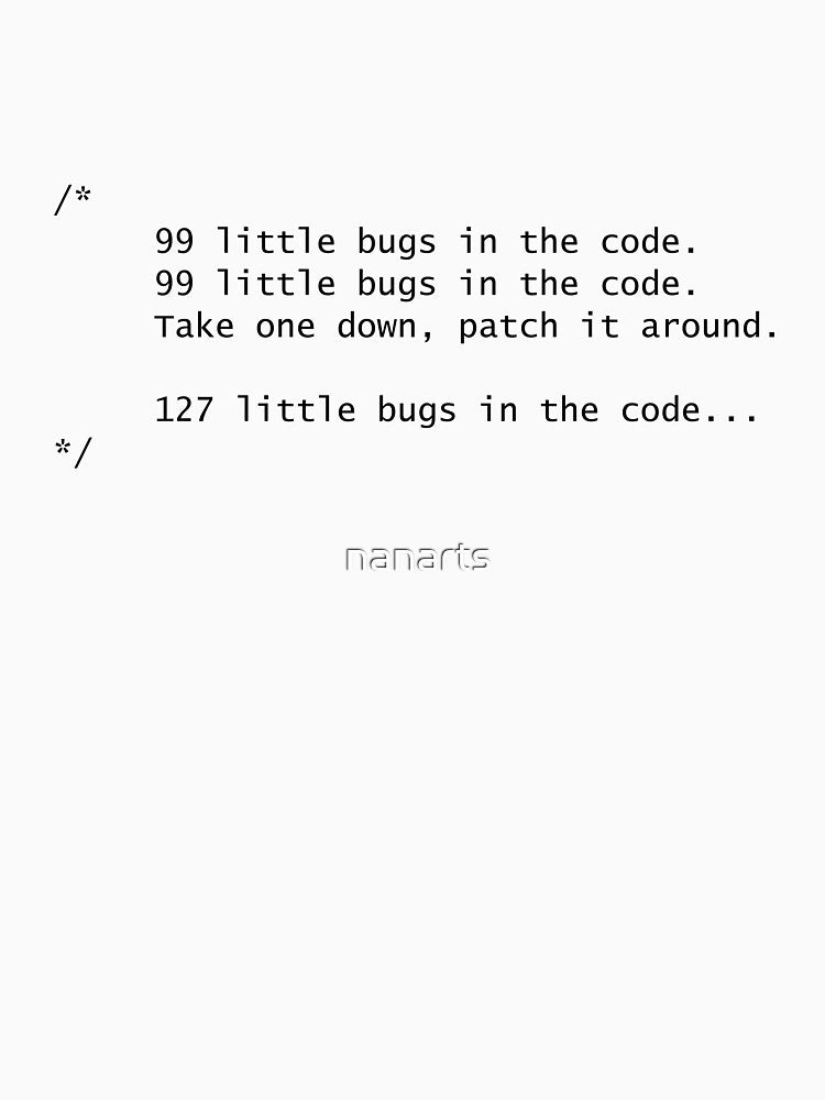 Programmer and Bugs by nanarts T-Shirts, Hoodie, Sweatshirt | BlankRebels.com (Image 3)