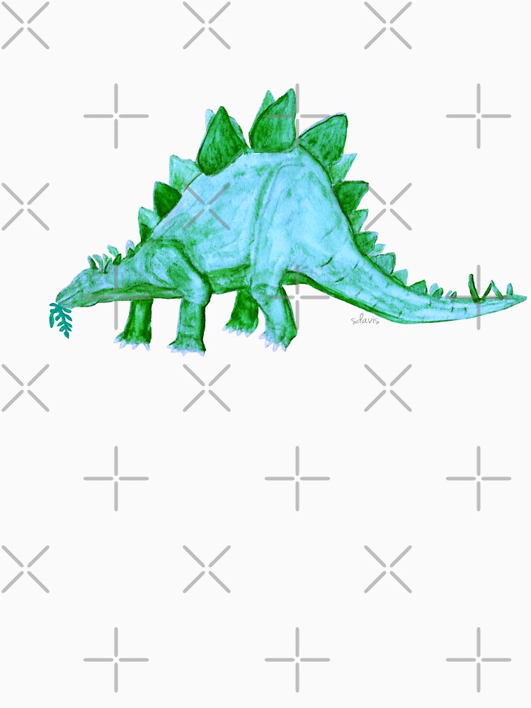 Dinosaur Stegosaurus 62918 by mandalafractal T-Shirts, Hoodie, Sweatshirt | BlankRebels.com (Image 3)