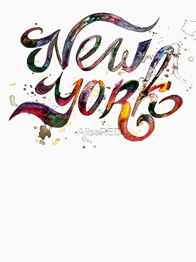New York. by AlisaRED T-Shirts, Hoodie, Sweatshirt | BlankRebels.com (Image 3)