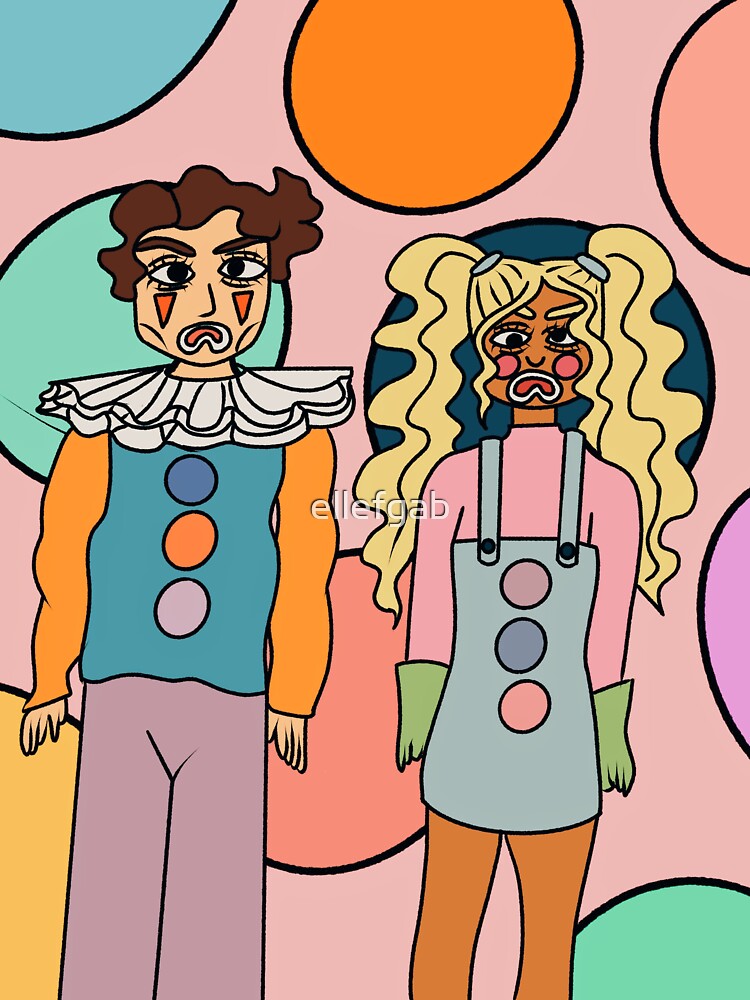 Clowns by ellefgab