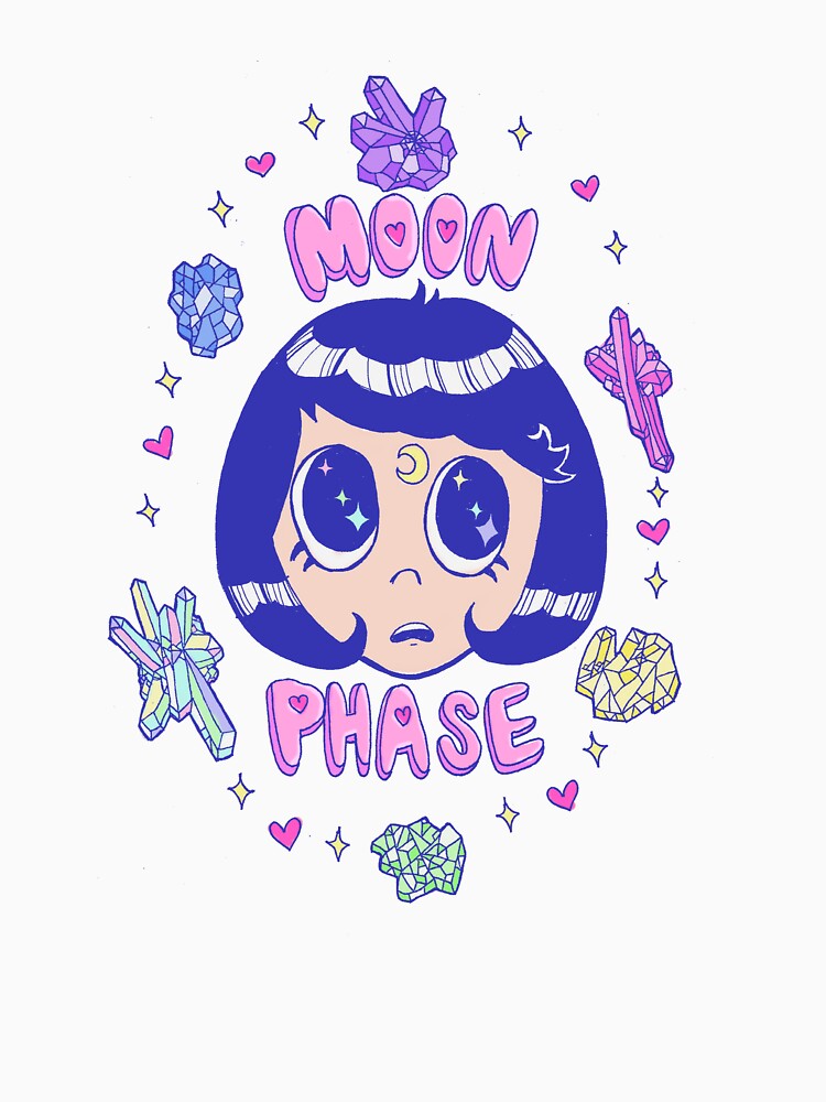 Moon Phase by Caitlin Roberts T-Shirts, Hoodie, Sweatshirt | BlankRebels.com (Image 3)