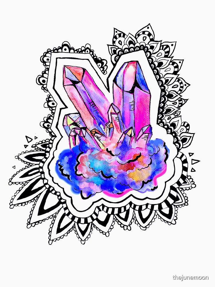 Crystal Cluster by thejunemoon T-Shirts, Hoodie, Sweatshirt | BlankRebels.com (Image 3)
