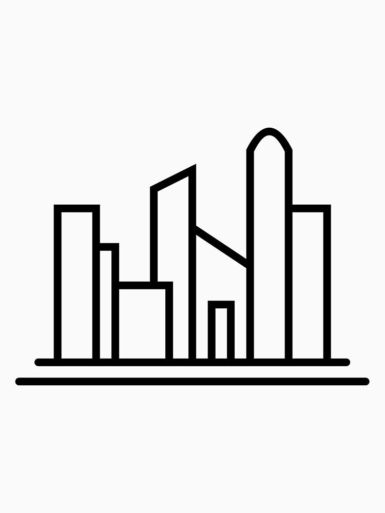 City Line Art by Reethes T-Shirts, Hoodie, Sweatshirt | BlankRebels.com (Image 3)