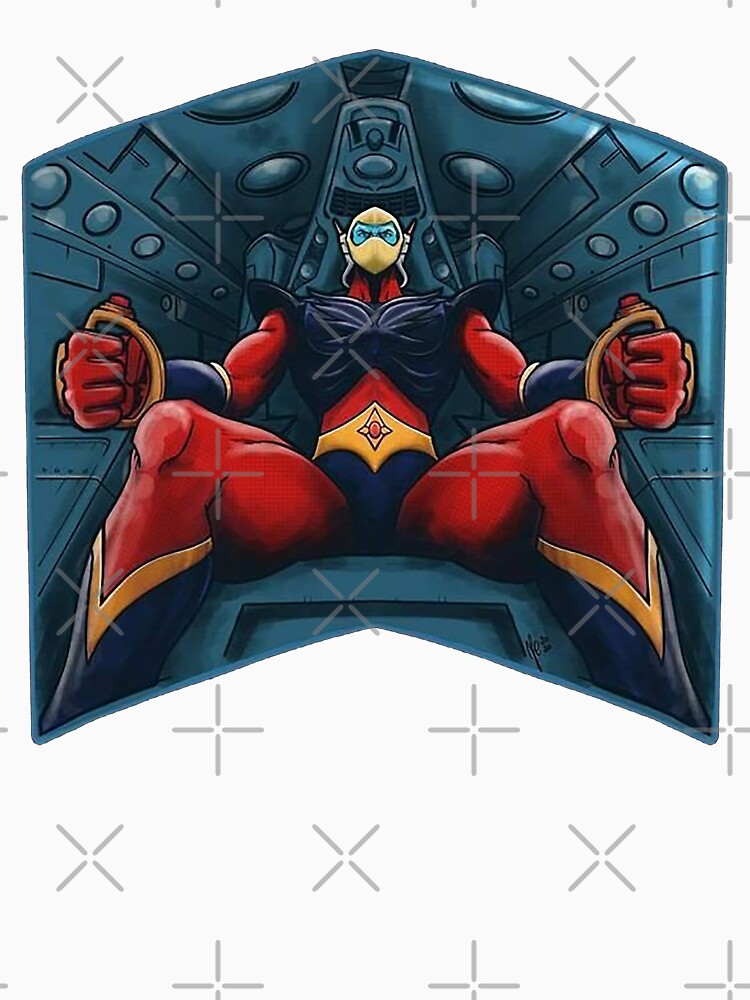 Actarus in Goldorak - The Legendary Hero of Goldorak Featuring Mazinger UFO Robot by AnimeShin T-Shirts,... (Image 3)