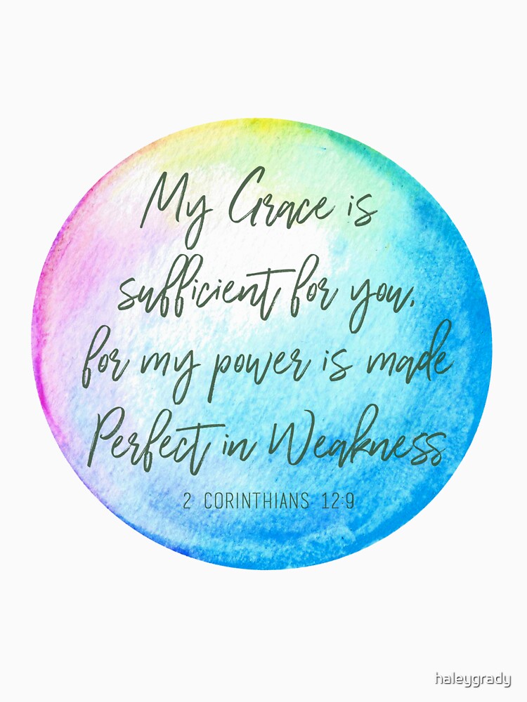 His Grace is Sufficient by haleygrady T-Shirts, Hoodie, Sweatshirt | BlankRebels.com (Image 3)