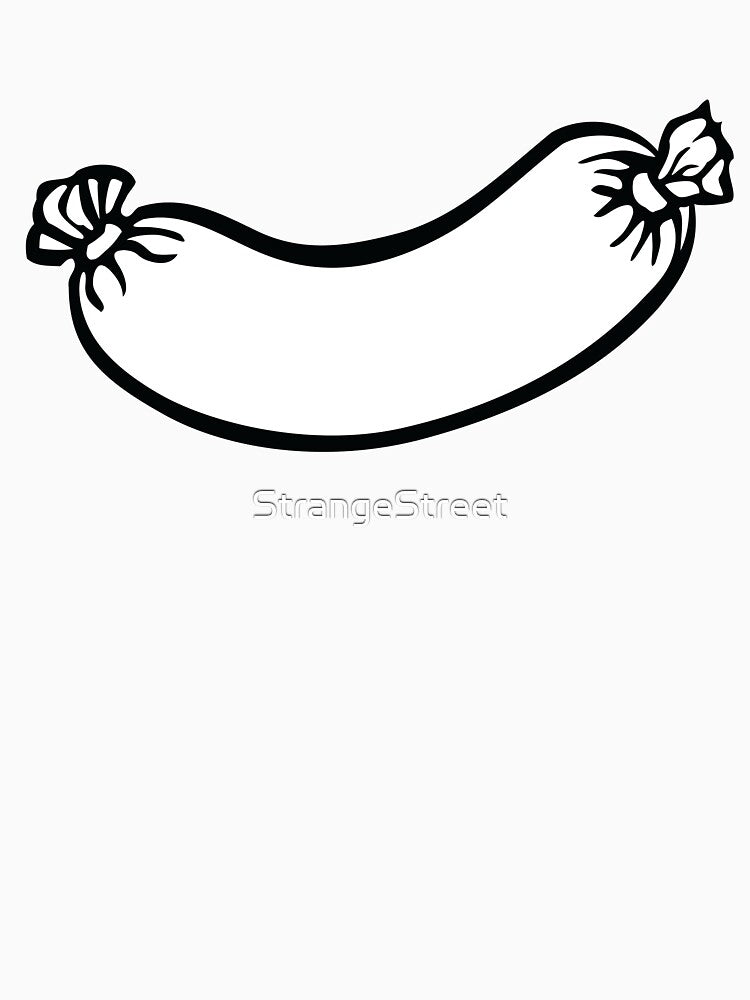 Sausage Bratwurst ~ Foodie Hangry Food by StrangeStreet T-Shirts, Hoodie, Sweatshirt | BlankRebels.com (Image 3)