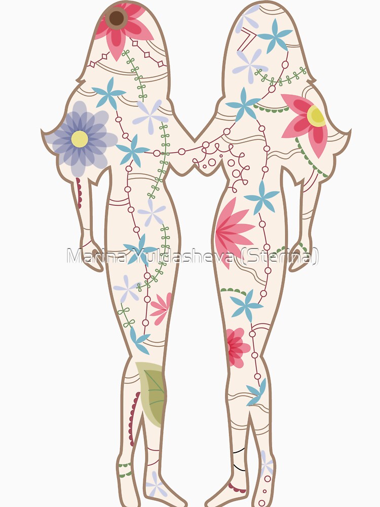Gemini vintage by Marina Yuldasheva (Sterina) T-Shirts, Hoodie, Sweatshirt | BlankRebels.com (Image 3)