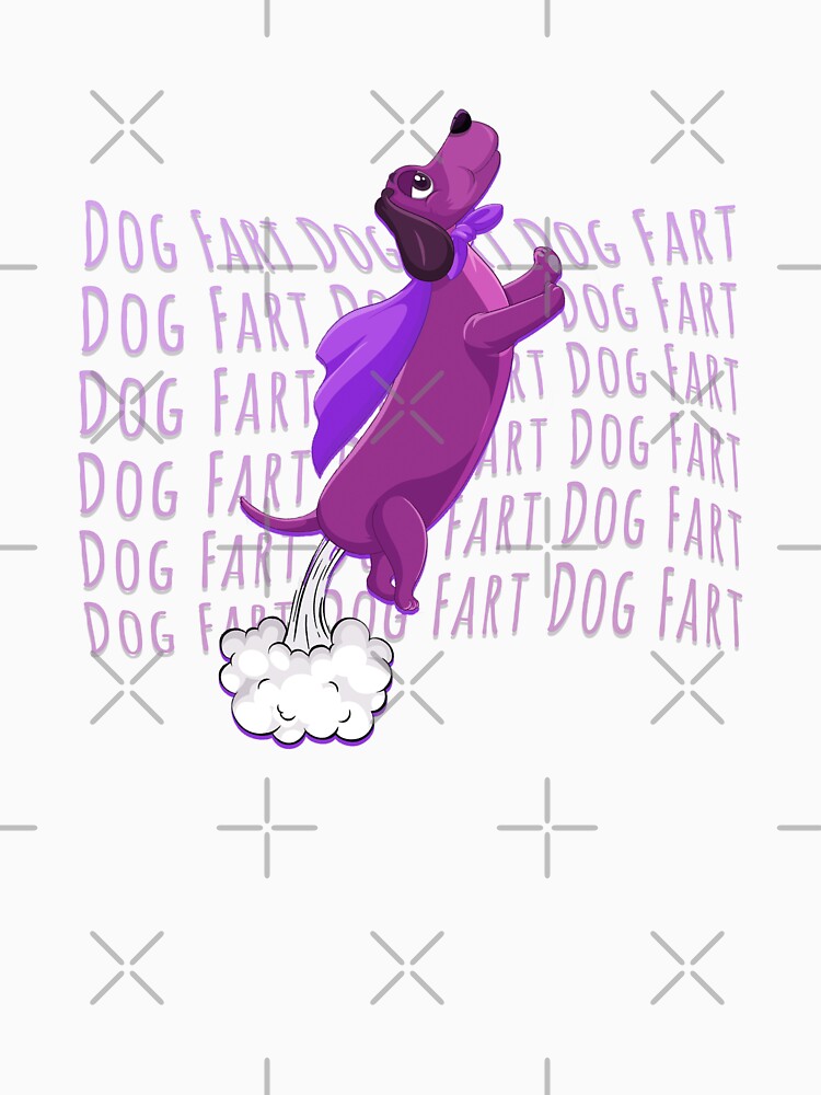 cute cartoon dog fart design by AnsykD T-Shirts, Hoodie, Sweatshirt | BlankRebels.com (Image 3)