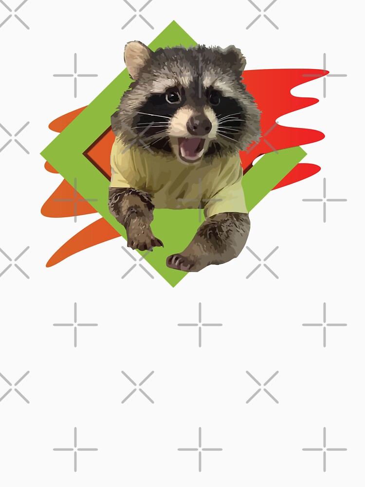love raccoon by olosra T-Shirts, Hoodie, Sweatshirt | BlankRebels.com (Image 3)