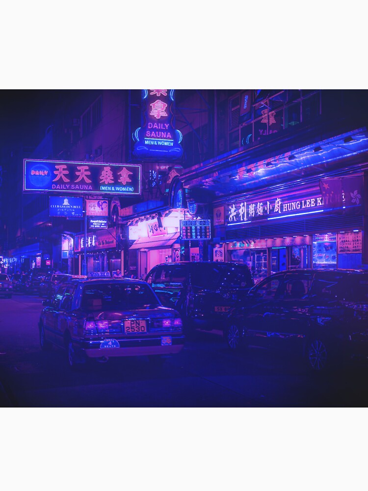 Neon Hong Kong by bohoDecor T-Shirts, Hoodie, Sweatshirt | BlankRebels.com (Image 3)