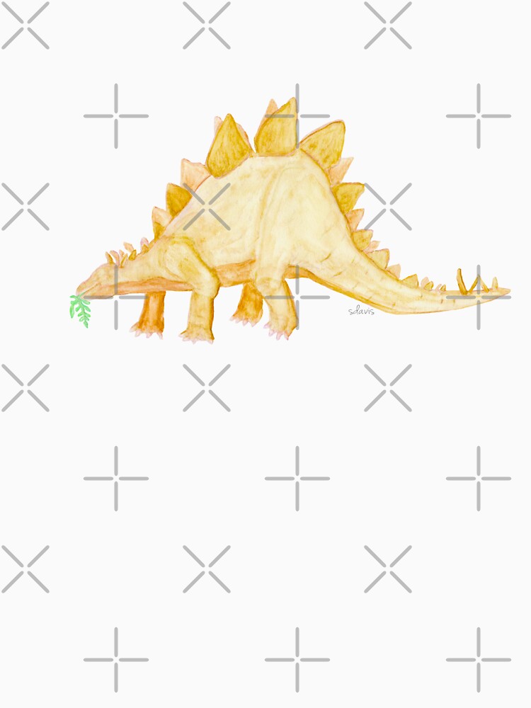 Dinosaur Stegosaurus 62718 by mandalafractal T-Shirts, Hoodie, Sweatshirt | BlankRebels.com (Image 3)
