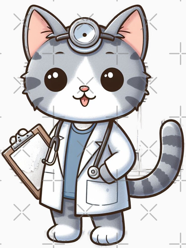 Doctor cat by Jalin . T-Shirts, Hoodie, Sweatshirt | BlankRebels.com (Image 3)