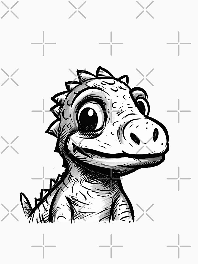 A DRAWING OF A LITTLE DRAGON by infinitearte T-Shirts, Hoodie, Sweatshirt | BlankRebels.com (Image 3)