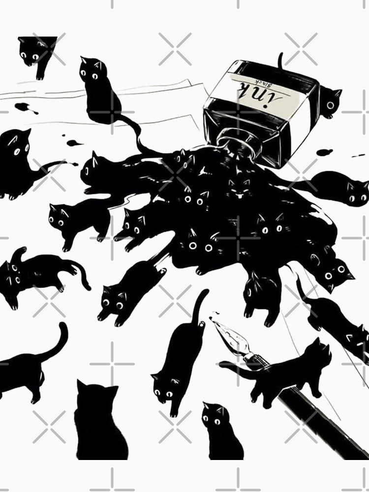 Cat Ink by BellaProject T-Shirts, Hoodie, Sweatshirt | BlankRebels.com (Image 3)