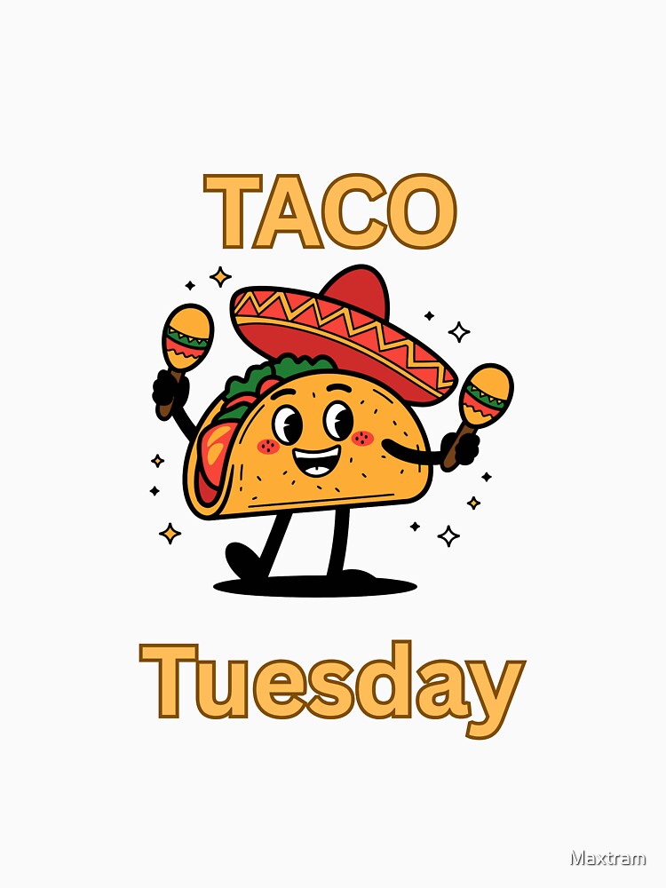 Taco Tuesday by Maxtram T-Shirts, Hoodie, Sweatshirt | BlankRebels.com (Image 3)
