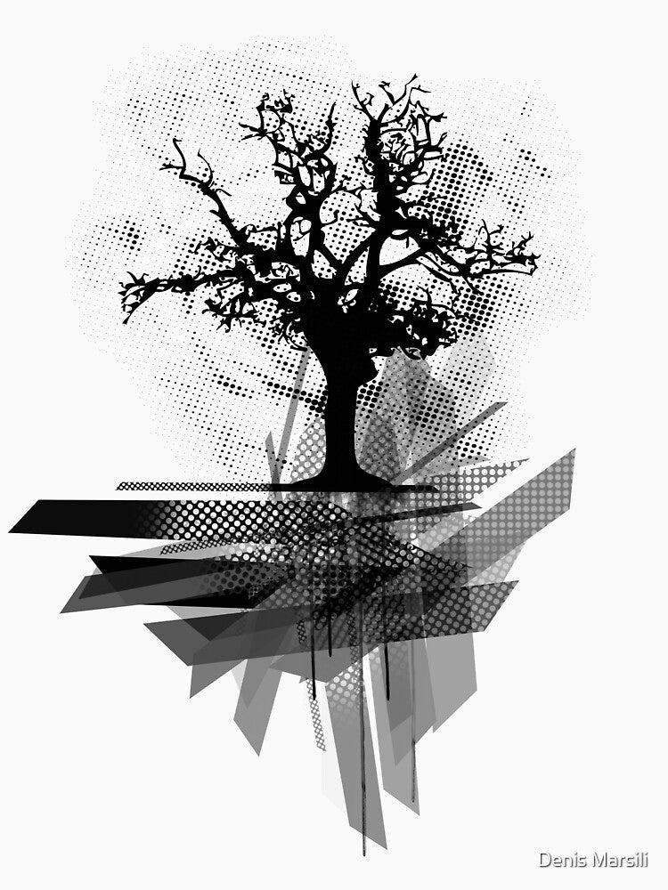 Grunge Tree by Denis Marsili T-Shirts, Hoodie, Sweatshirt | BlankRebels.com (Image 3)