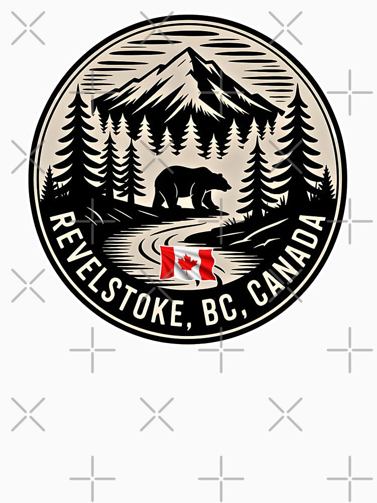 Revelstoke, British Columbia, Canada V9 by EvergreenPark - Tee Studio Hoodie, Sweatshirt | BlankRebels.com (Image 3)